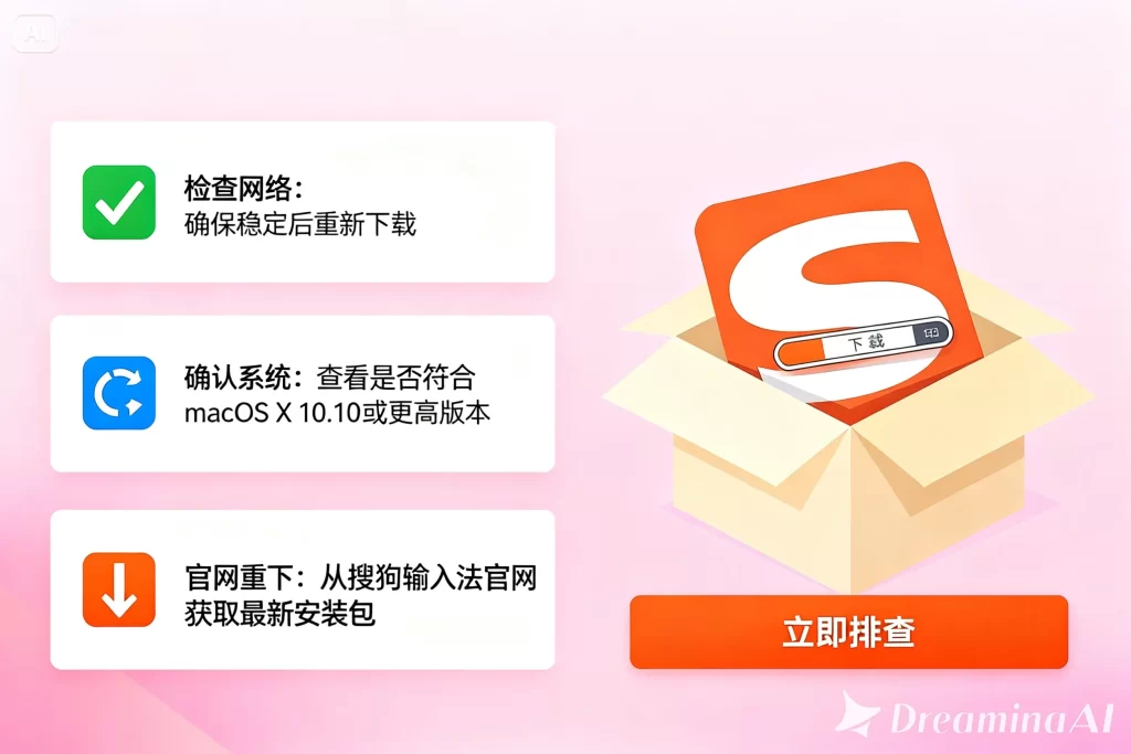 搜狗输入法下载后打不出字怎么办？从快速修复到深度排查完整指南